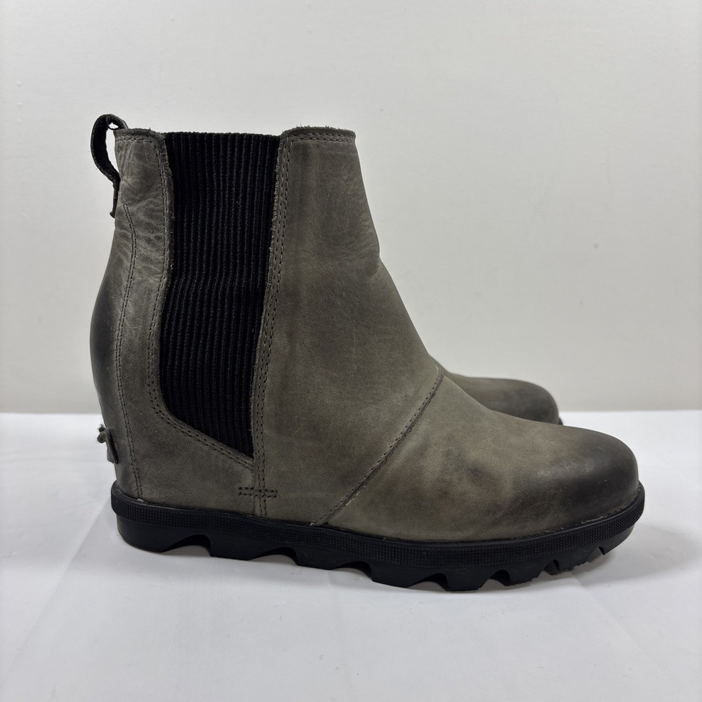 Sorel Joan of Arctic Wedge II Womens 7 Chelsea‎ Ankle Boots NL3022-052 Bootie